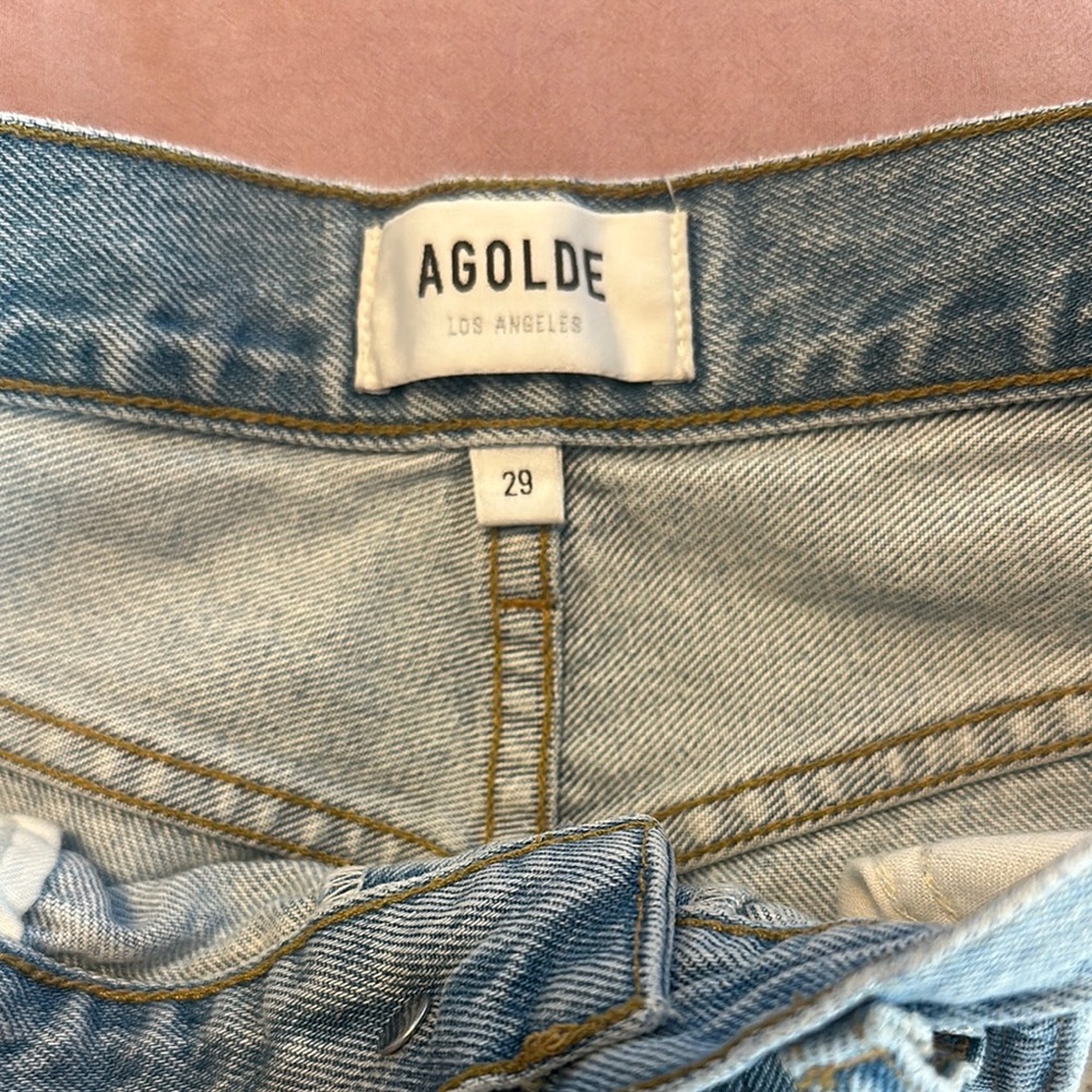 Agolde Riley Straight crop - Picture 3 of 6